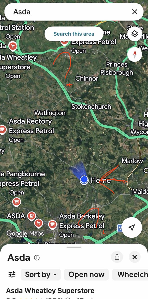 neil_lawrence's tweet photo. @asda @AsdaServiceTeam I know your vehicles are routed but can someone explain where you HGV’s are going that they cannot use the M4 or M40? As nothing here in Henley? @fivanmierlo @henleyresidents https://t.co/rAvtixqcqu