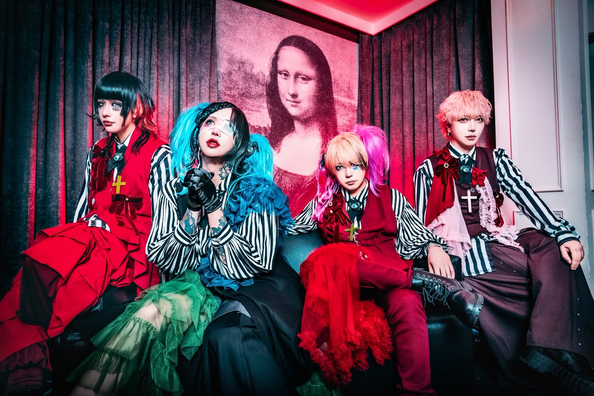 【新アー写公開】
"Ka.f.ka"
#ロールシャッハドットインク
#rorschachinc
#kafka