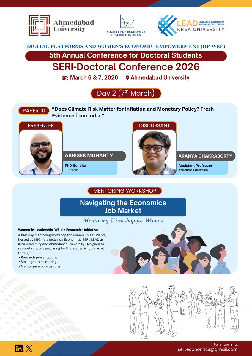 Society for Economics Research in India tweet media