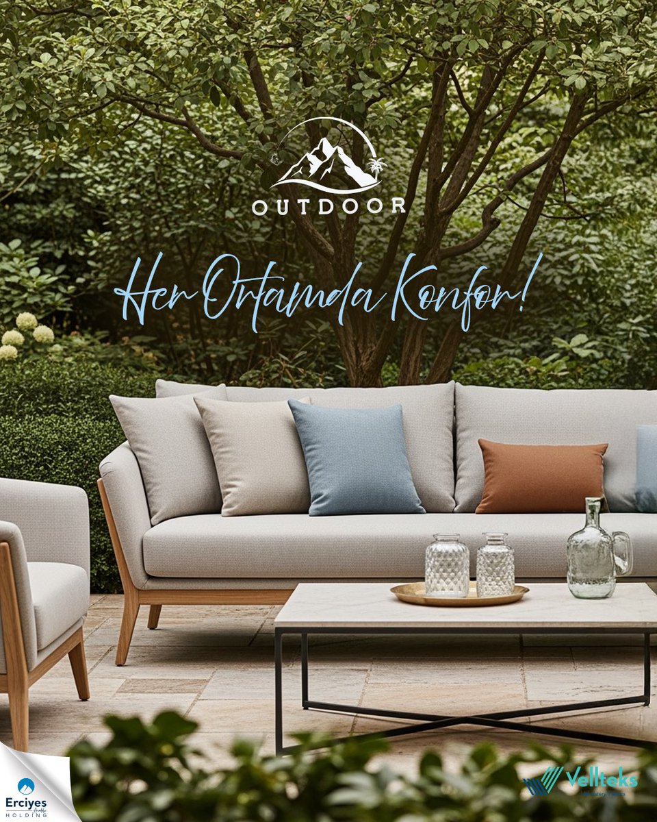 Her Ortamda Konfor!

Outdoor koleksiyonumuzla açık havada da konfor sizinle. Güçlü, dayanıklı ve estetik çözümlerle yaşam alanlarınıza değer katın. 

#Vellteks 
#Kumaş 
#Outdoor