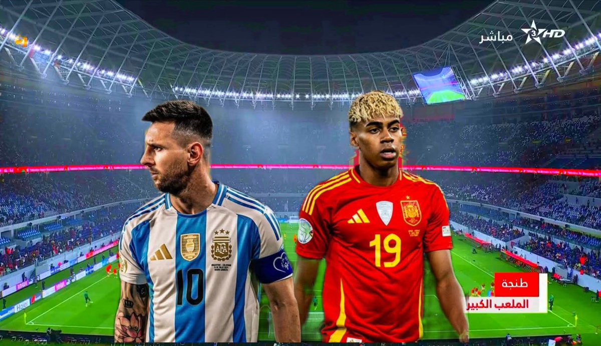 عــااااجل 🚨🚨🚨🚨
الفيـفا تراسل الجـامعة الملكية المغـربية باستضافة نهـائي كـأس الفيناليسما بيـن #اسبانيا و #الارجـنتين يوم 27 مـارس بملعب ابن بـطوطة بطنجة 🇲🇦♥️ بدلاً من قـطر..🇶🇦🔥🤯👏احـسن حاجة ❤️👏