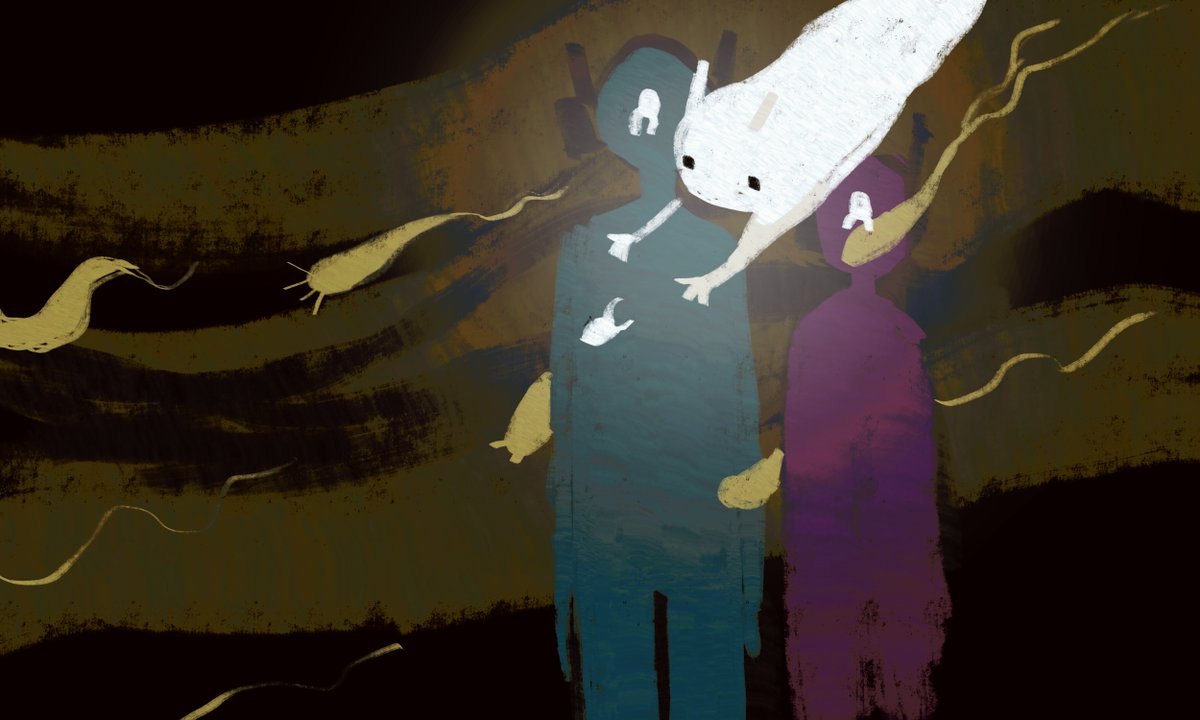 CEL240's tweet photo. #rwartmonth #rainworld 
day 2: neurons https://t.co/pTYbu4t8v1