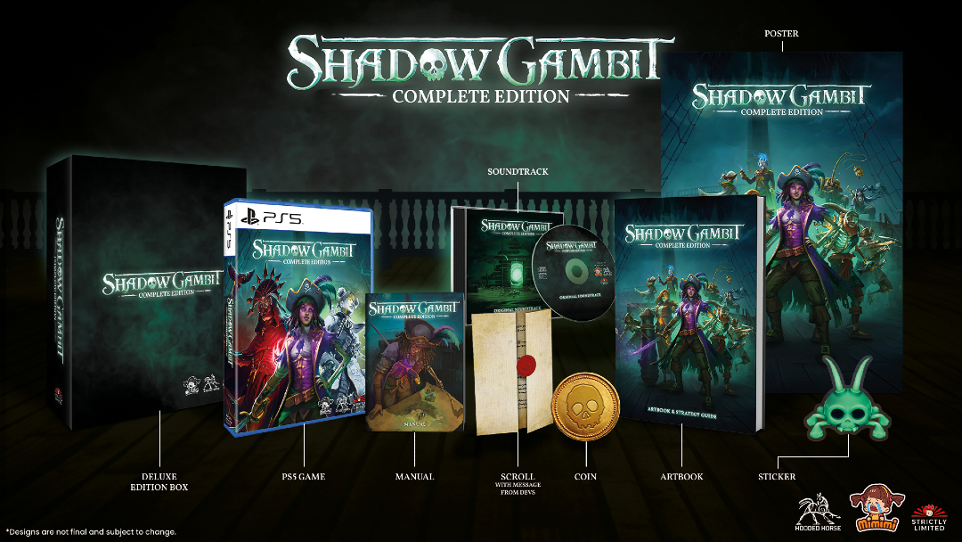 MeridiemGames's tweet photo. 📢Nuevo Anuncio

🏴‍☠️ Recluta a tu tripulación de piratas malditos y desafía a la Inquisición en esta aventura estratégica

Shadow Gambit: The Cursed Crew Complete Edition ya está disponible para reservar en formato físico para PlayStation 5

Lanzamiento 24 junio

ℹ️https://t.co/ez1T3Z2hiq