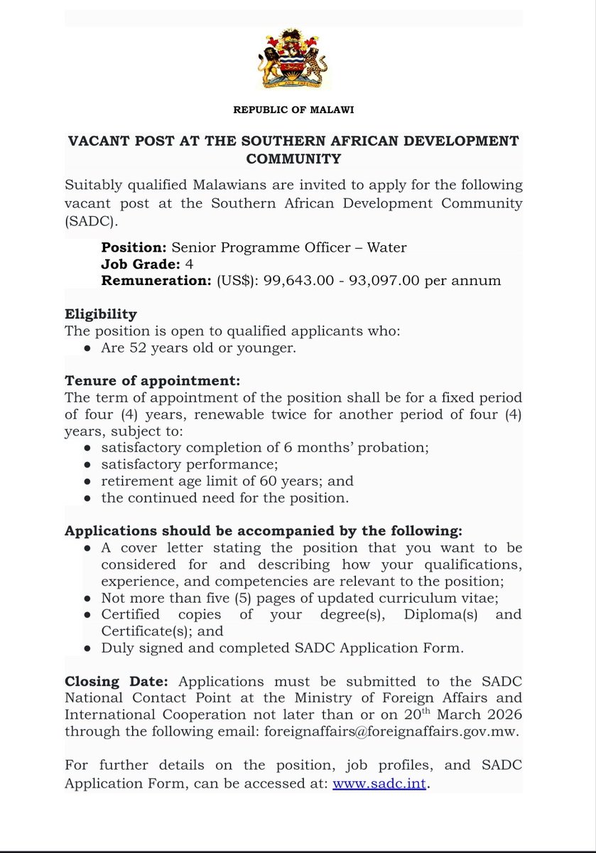 Min.Foreign Affairs tweet media