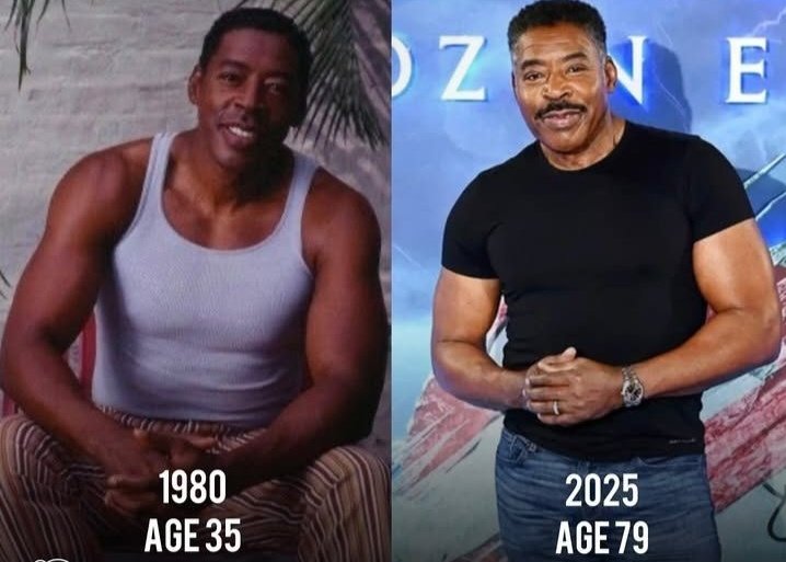 This man will be 81 this year, and without a wrinkle on his skin, he aims to reach 100 in 2045. He beat cancer twice. His name is Ernie hudson