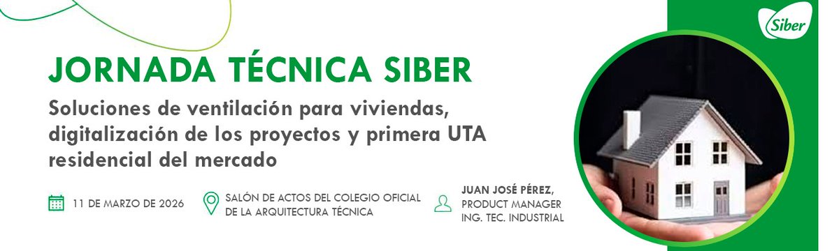 🌬️🏗️ Nueva Jornada Técnica en #COATAlmería:
“Soluciones de Ventilación para Viviendas, Digitalización de los Proyectos y Primera UTA Residencial del Mercado” 
📅 11 marzo
🕠 17:30–19:30h
📍 Presencial
📥 Inscripciones hasta el 9/03 a las 13:00 h 👇
 coaat-al.es/COLEGIADO/fich…