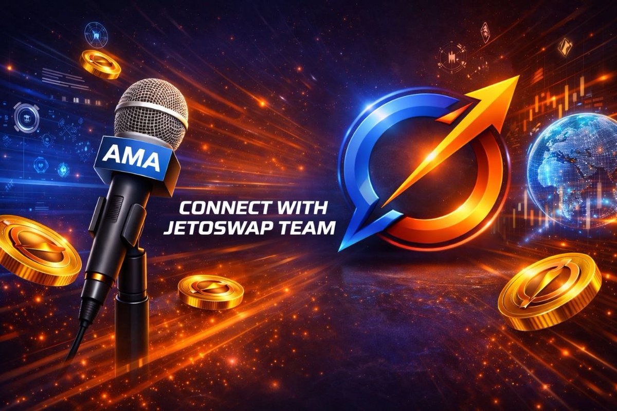 Jetoswap's tweet photo. 🚀 Jetoswap AMA Announcement
Join us LIVE as we share updates on development & future plans.
🗓 7:00 PM UTC
📍 Telegram: https://t.co/sXwKbJ2vAK
Don’t miss it. Let’s build together 🔥
#Jetoswap #JETO #AMA https://t.co/wGhbLJxYH9