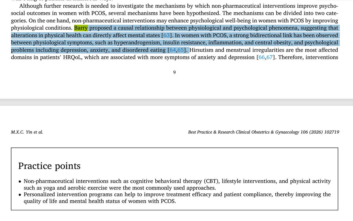 PCOS Psychology tweet media