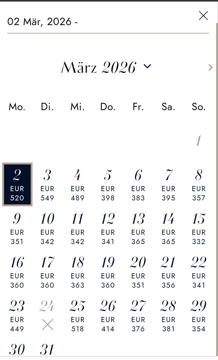 freespechnow's tweet photo. Warum sind die Übernachtungen im #Adlon heute und morgen so teuer?
Weiß man Näheres? https://t.co/XTxnCIsO6l