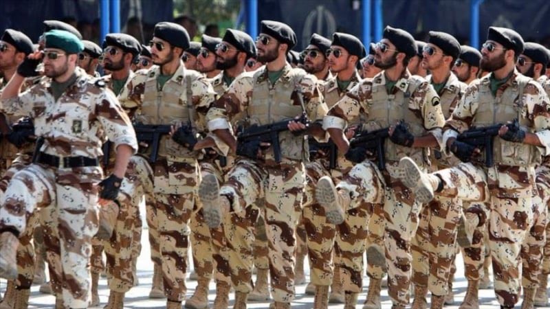 イランのイスラム革命防衛隊ってチョコチップも着るんだね、イメージ