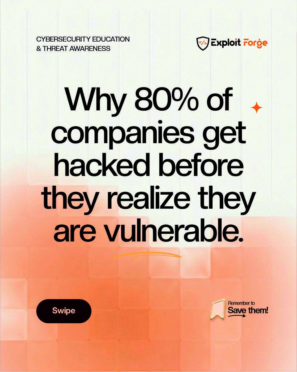 ExploitforgeLTD's tweet photo. Most organizations don’t realize they’re vulnerable, until the impact makes it obvious.

Test before you are tested. Attackers rarely “break in.” They authenticate, pivot, and escalate through weaknesses that were assumed to be controlled. https://t.co/u6zhwGBXrq