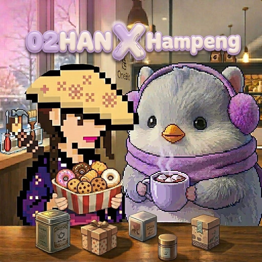 [Crypto Popup Cafe giveaway]
[커피, 치킨 에드 이벤트]

[OneBit 프로젝트란?]
- OneBit는 온라인 콘텐츠와 오프라인 공간을 연결하는 크립토 커뮤니티.
- 서울에서 크립토 팝업 카페를 준비 중인 프로젝트.
- 현재 X를 중심으로 Daily / Weekly Crypto News 발신중.
- TTS 기반 요약 콘텐츠를 통해