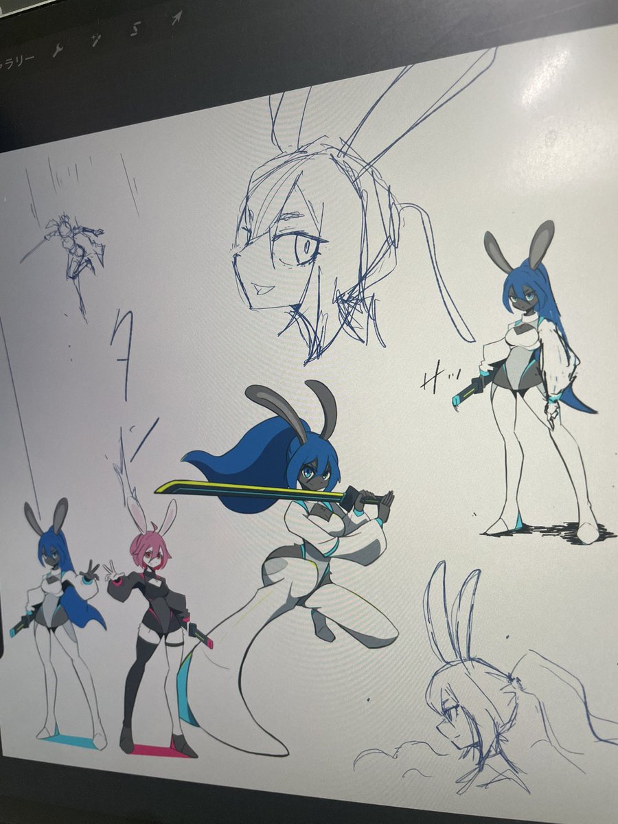 wip⚡️3月はキャラ掘り月間‼︎