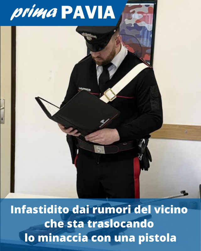 PrimaPavia's tweet image. LEGGI QUI: primapavia.it/cronaca/infast…
#Mortara #Pistola #Minaccia #Trasloco #Cronaca #Denuncia #Carabinieri #Notizie #News