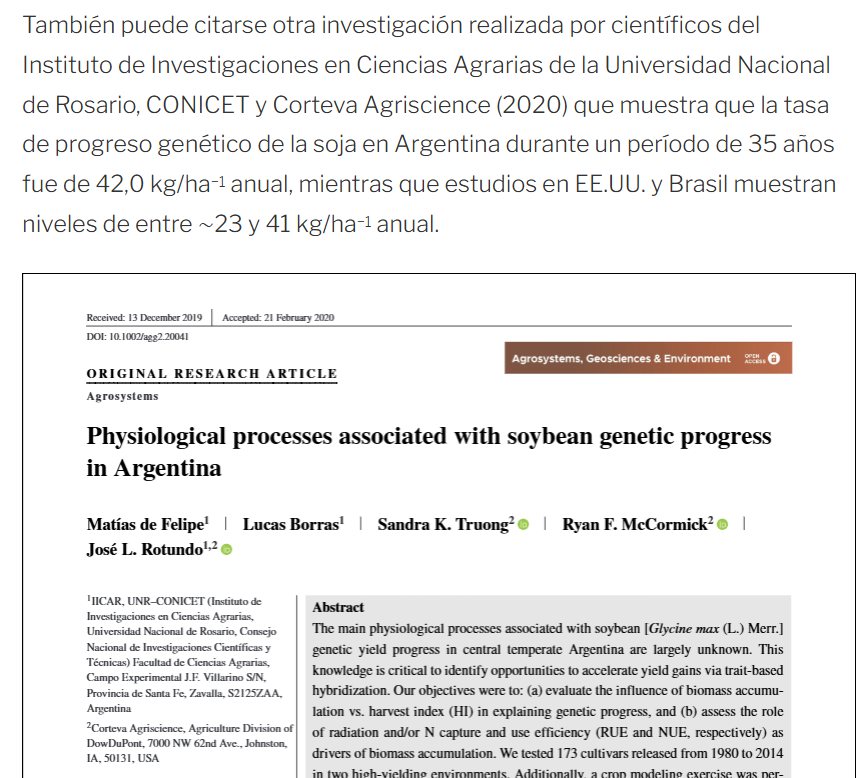 JorgeLMercau's tweet image. #AgroEcosistemas🇦🇷
#Soja 🇦🇷🇧🇷
@esekielo en @BichosdeCampo 💪

Citas a 4 trabajos

La #Genética y #Semilla NO son el problema.

SON los #DEx !

Si favorece a la productividad un país más abierto al mundo💪
