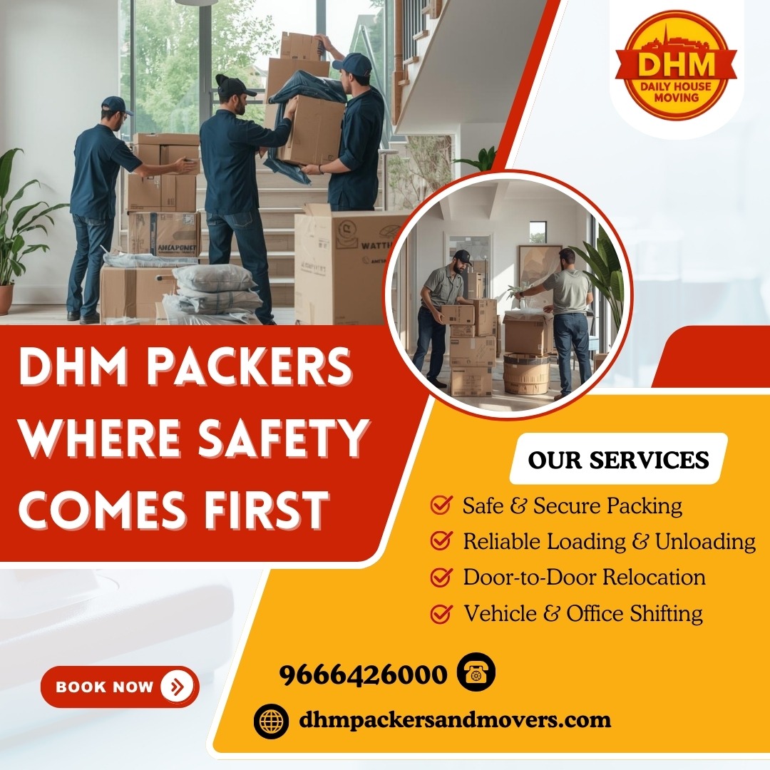 DhmMovers's tweet image. Where Safety Comes First! Trust DHM Packers for safe, secure,and stress-free relocation. From expert packing to reliable loading &amp;amp; door-to-door delivery we handle everything with care!
dhmpackersandmovers.com
9666426000
#DHMPackers #PackersAndMovers #SafeShifting #HomeRelocation