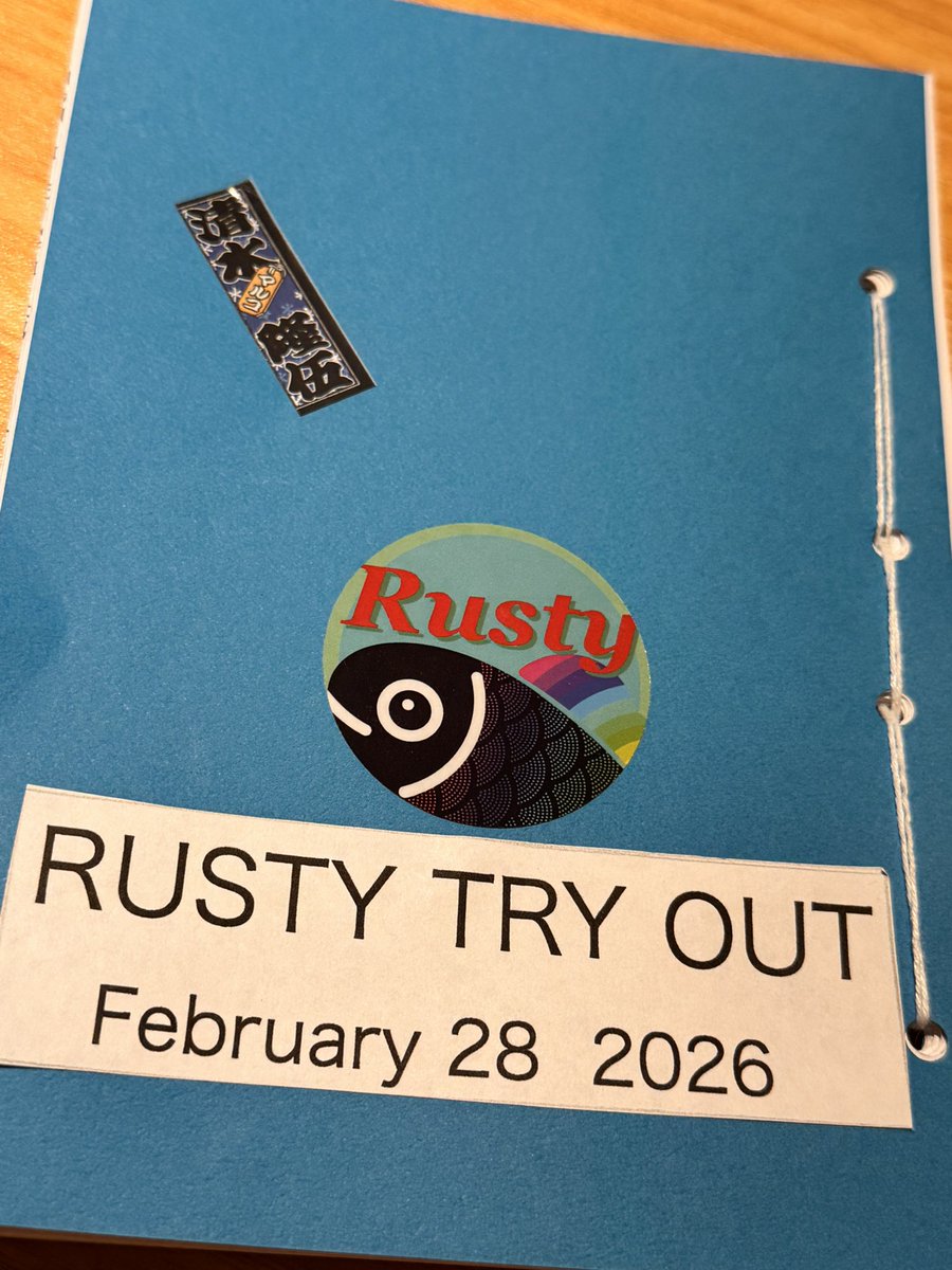 ２月２８日
荻窪　かふぇ&amp;ほーるwith遊
隆伍シアターとRusty Try Out
無事終える事出来ました♪

いろいろな方とご協力もあり
出演者もやり切った感があり
私も感動と感謝で一杯です♪
さーRustyの公演目指し劇場探しです♪