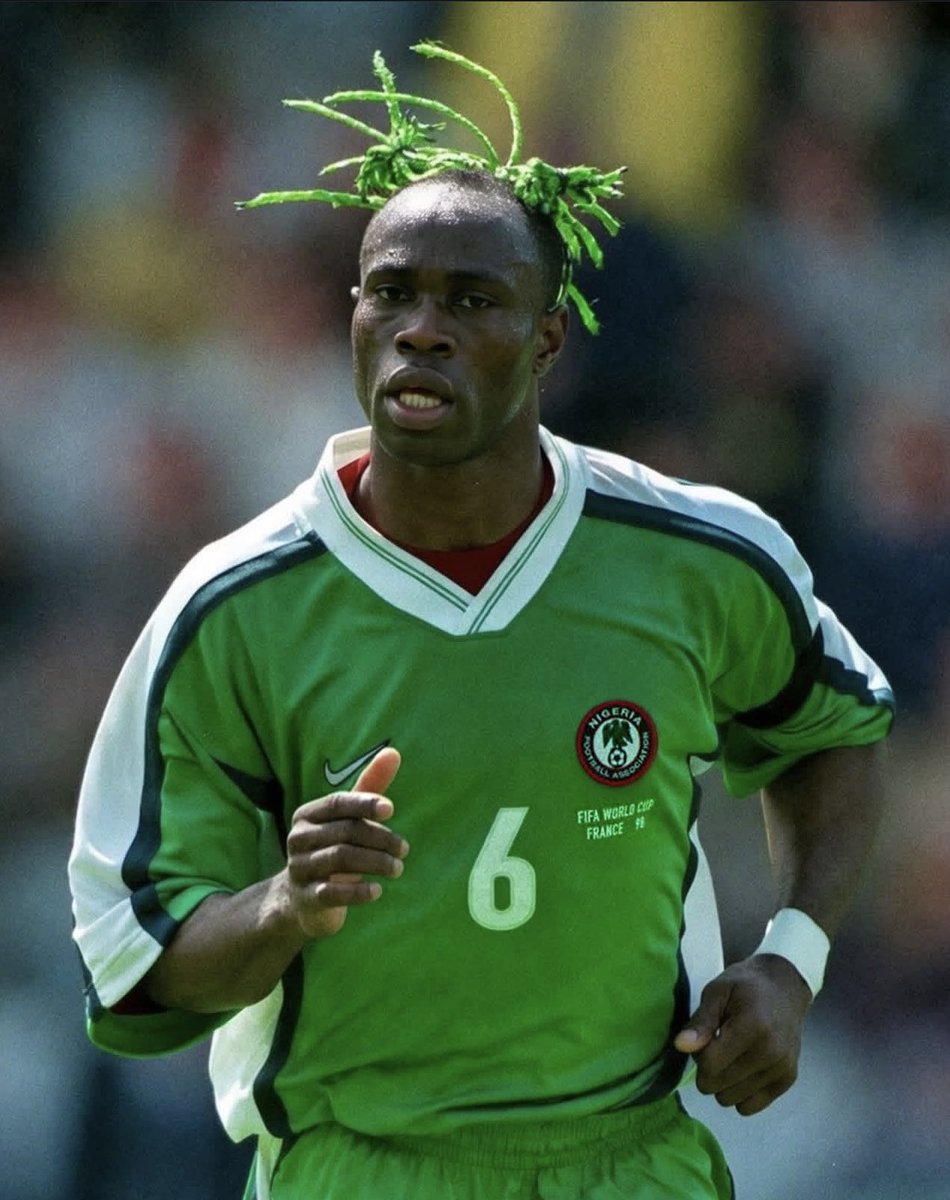 official_esclub's tweet photo. Taribo West 🥶 
France 1998🇳🇬🔥 🦅 https://t.co/xGdORQI8nq