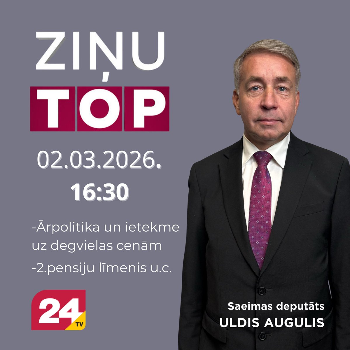 Uldis Augulis tweet media