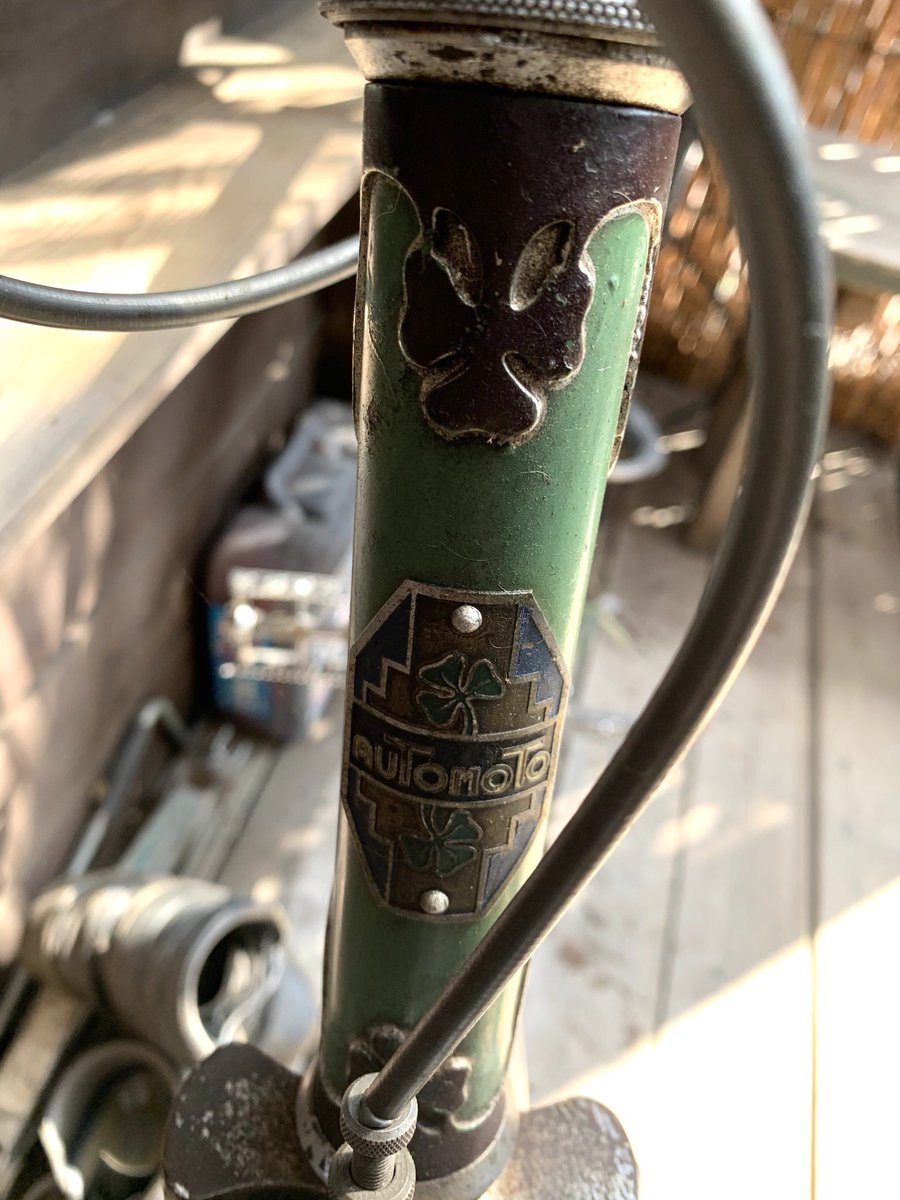 この自転車の価値がわかる方は残念ながら日本にはいなかった。送られ