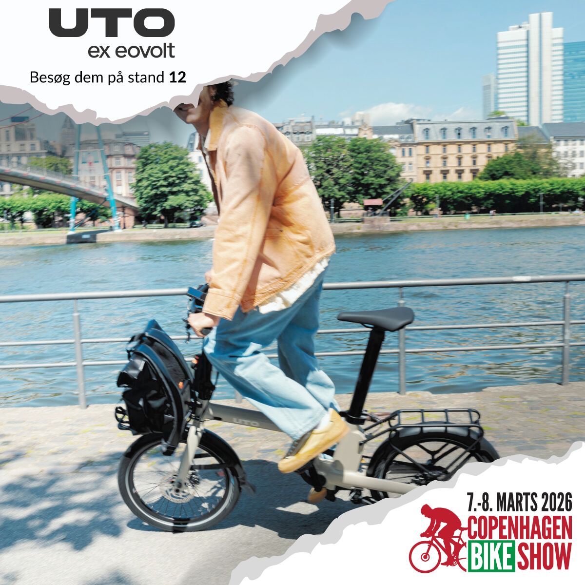 UTO – NÅR DESIGN OG FUNKTION GÅR OP I EN HØJERE ENHED UTO er fantastiske foldecykler fra Lyon i Frankrig. 

Gennemtænkt ned til mindste detalje. En foldecykel har mange fordele: • Tyverisikret - den kan let tages med indenfor - • Perfekt i samspil med bil og storby