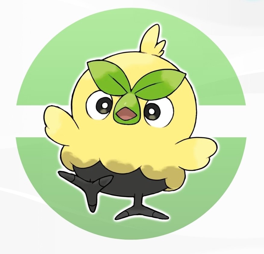 pyonsanity's tweet photo. 新ポケモンの御三家草が緑の鳥ってことでちょっとリヴェルンに進化しそう
#verdy
#ポケモン風波 https://t.co/GhhFuLkKil
