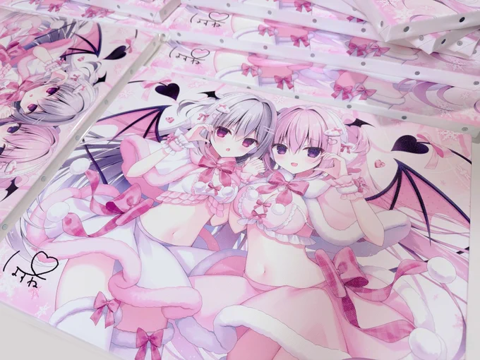 FANBOX限定小悪魔ちゃんキャンバスアートの発送が完了しました! ご注文ありがとうございました₊˚✧