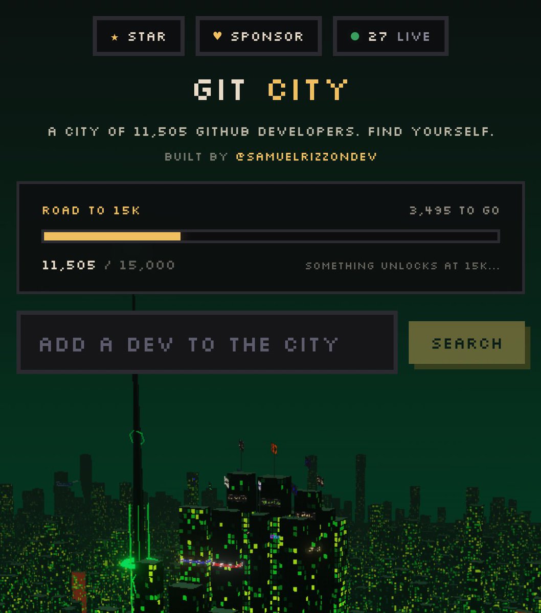 +1.505 devs in one day
27 online right now
good morning guys 👀