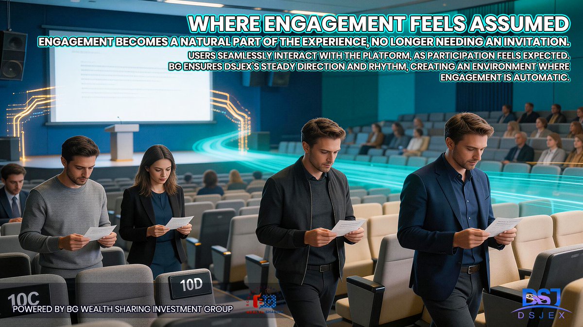 DSJExchange_'s tweet photo. 🍀 When engagement becomes assumed, it feels effortless.
🌐 DSJEX flows naturally into everyday routine.
🔗 With BG’s steady backing, participation feels expected, not forced.

#DSJEX #BG #NaturalEngagement #EffortlessUse https://t.co/fYef260Vj1