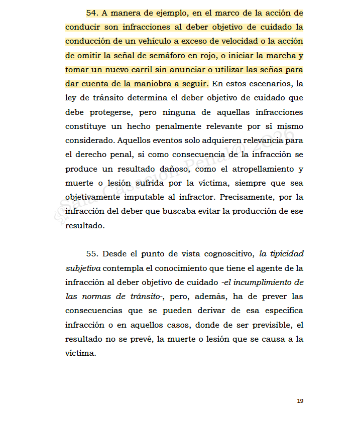 Exceder la velocidad, ignorar un semáforo en rojo o cambiar de carril sin señalizar no son simples descuidos: son infracciones al deber objetivo de cuidado que pueden convertir una maniobra cotidiana en una conducta jurídicamente reprochable. drive.google.com/file/d/1dWCr55…