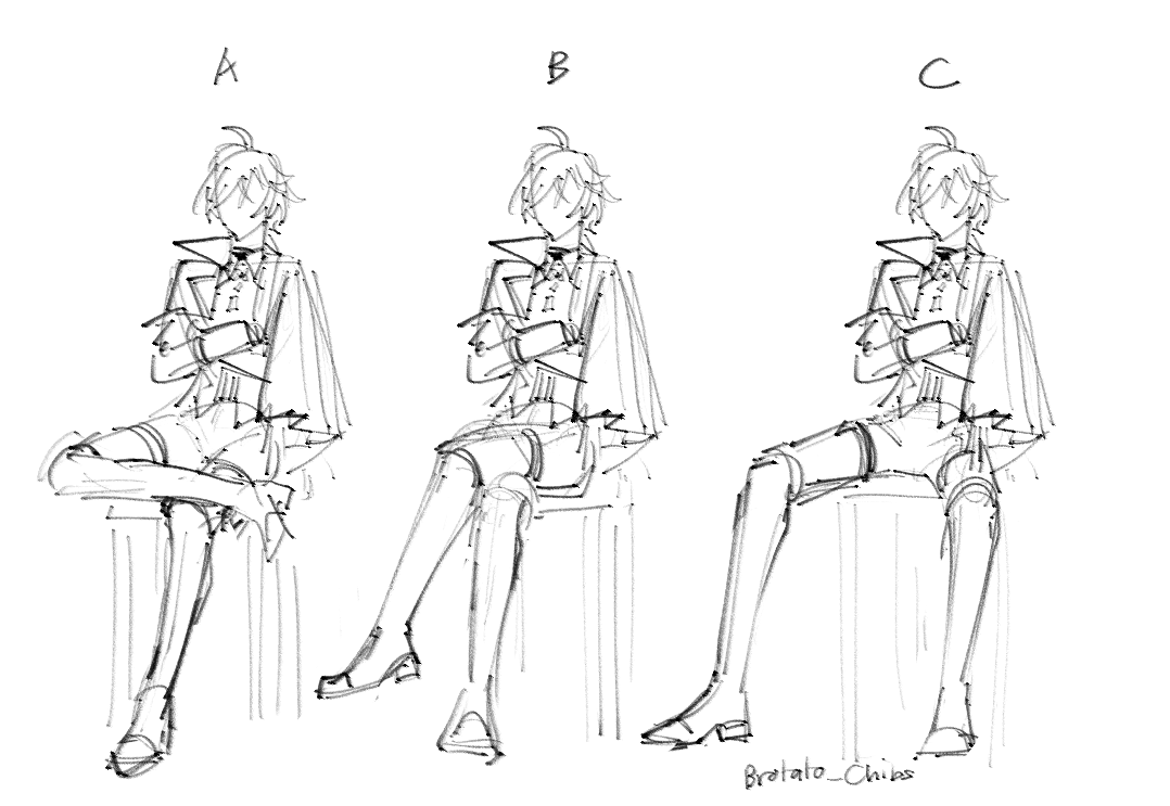 I need to know how Lohen sits