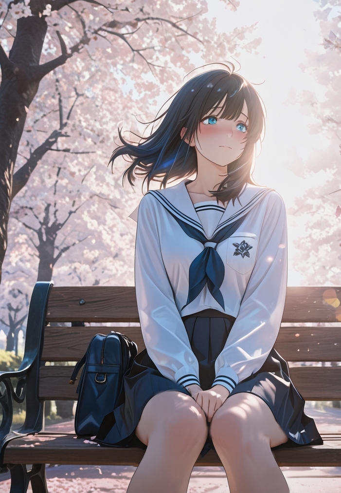 tadakich's tweet image. BTN-SemiRealというモデルがmagespaceにきてたので使用してみた！
mage専用モデルらしいけど凄く良い！これ好みだ✨
背景も凄いし木漏れ日具合もイイね☆
というか、「seifuku」って入れるだけでバッグまでつけて描写してくれるの驚いた。モデルによるのかな
#AIart #AIイラスト #magespace