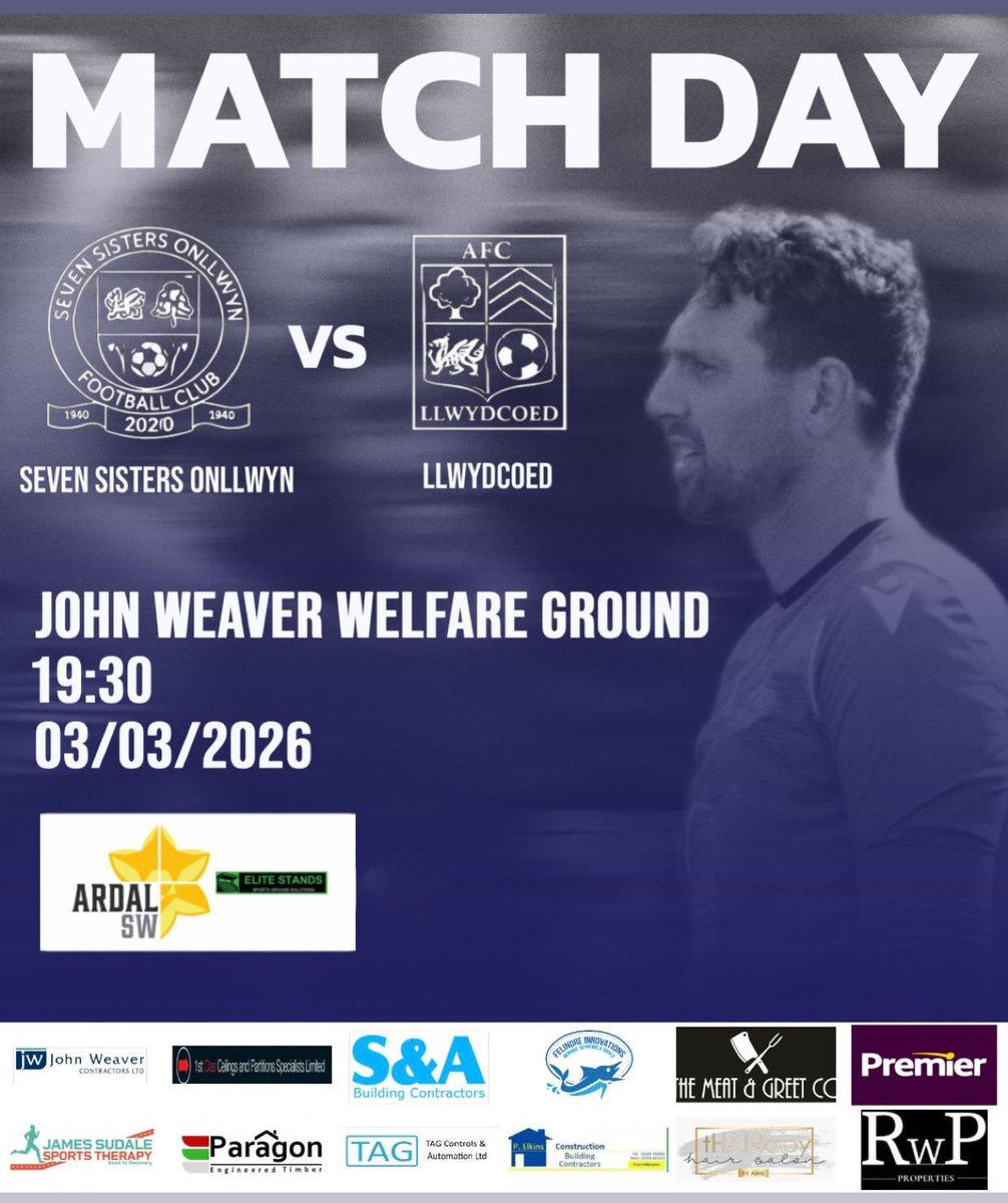 7SistersOnllwyn's tweet photo. Straight back to it tomorrow night as the 1st team welcome @afc_llwydcoed to The John Weaver Welfare Ground.
Ground and clubhouse open at 18.30 for hot &amp; cold refreshments.
Parking for all supporters at Onllwyn Welfare Hall please
All support welcome as always.
🔵🟢🔵🟢 https://t.co/UItLNB6e6o