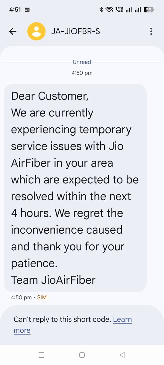 mshashi2009's tweet photo. Hi @JioCare today also same issues. I tried multiple times to call customer care but not https://t.co/jYedGnfXtQ can disconnect my connection. I am not going to use jio air fiber. https://t.co/XtEVQOWno0