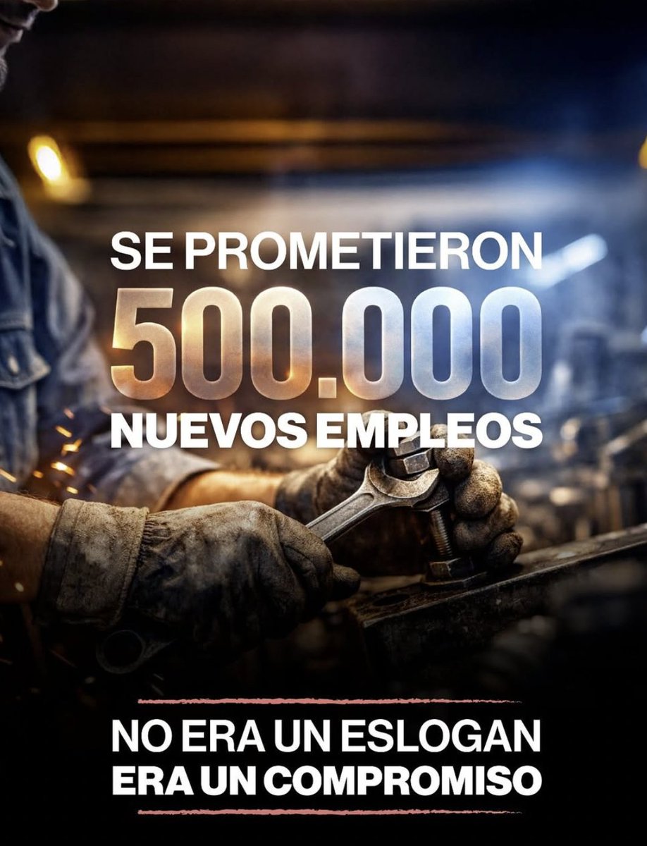 mientras algunos gritan… los números hablan
Más de 242.000 nuevos empleos en la mitad del mandato de <a href="/santipenapy/">Santiago Peña</a> 

Se prometieron 500.000. Vamos por la mitad… en la mitad del tiempo.

Eso significa más pibes con su primer laburo 
Más gente dejando la informalidad