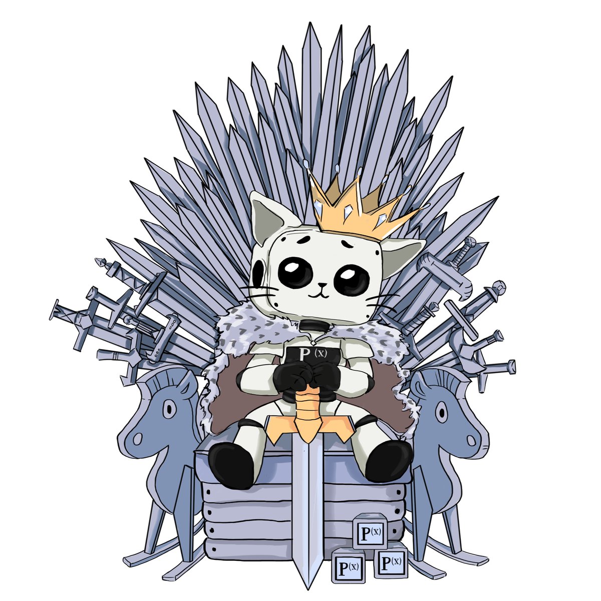 Gprisma 

New sticker for PrismaX

The throne of crypto kings suits <a href="/PrismaXai/">PrismaX</a> 

So I designed it for them 🦾