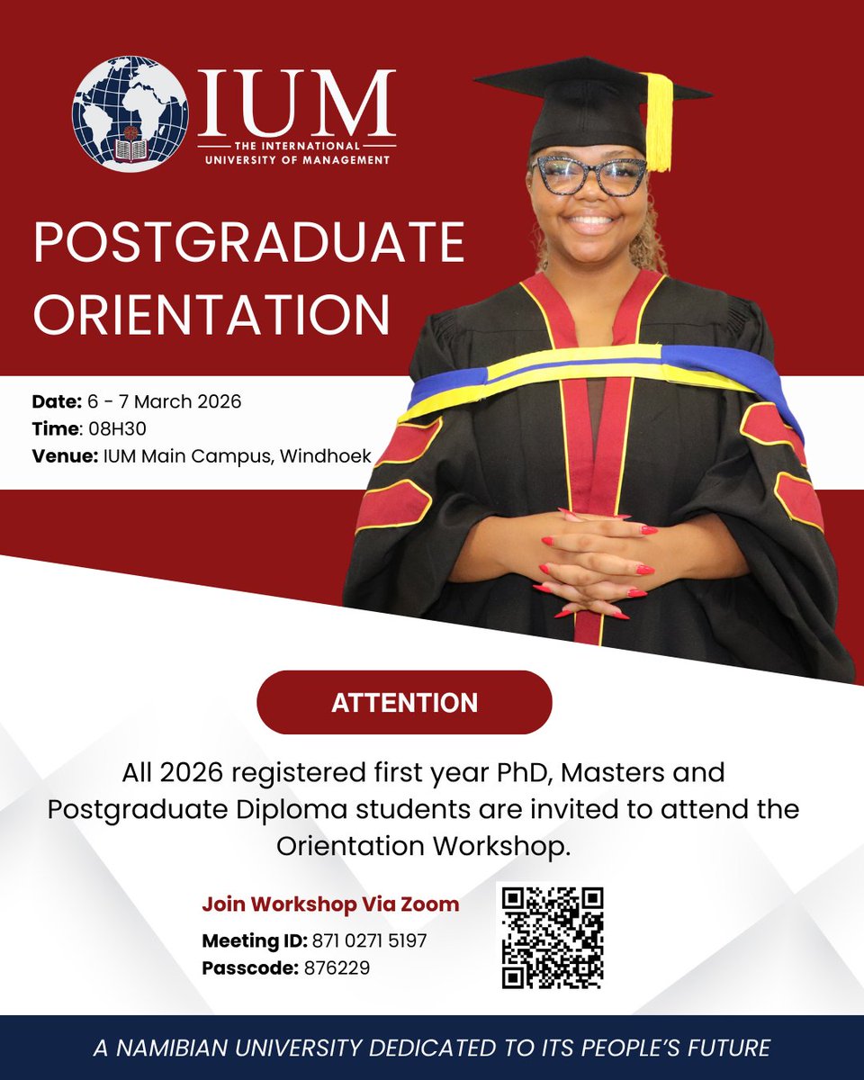 International University of Management tweet media