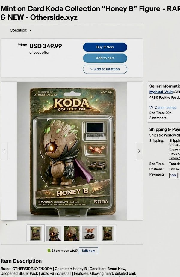 Omg I finally found it ! The rare <a href="/honeybd/">honey b.</a> collectors edition — adding this to the collection 🔥