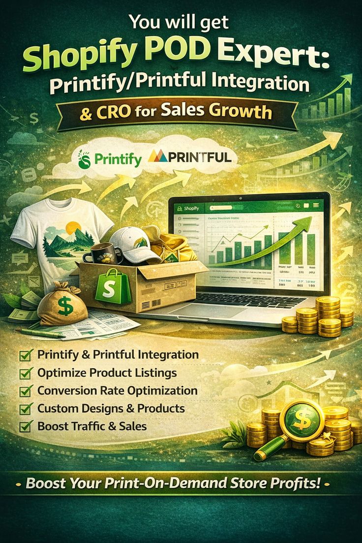 DigitalAge26225's tweet image. 🚀 Need a Shopify POD expert?
I help brands integrate Printify &amp;amp; Printful, set up stores, and optimize for high conversions. Let’s turn your ideas into products that sell! 💻
#ShopifyPOD #Printify #Printful #ShopifyExperts #EcommerceGrowth #OnlineBusiness #PrintOnDemand