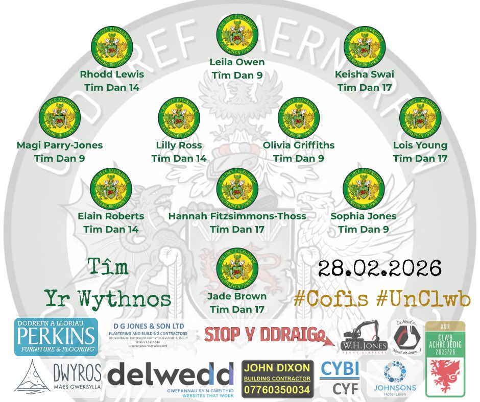 CPD Merched Tref Caernarfon tweet media