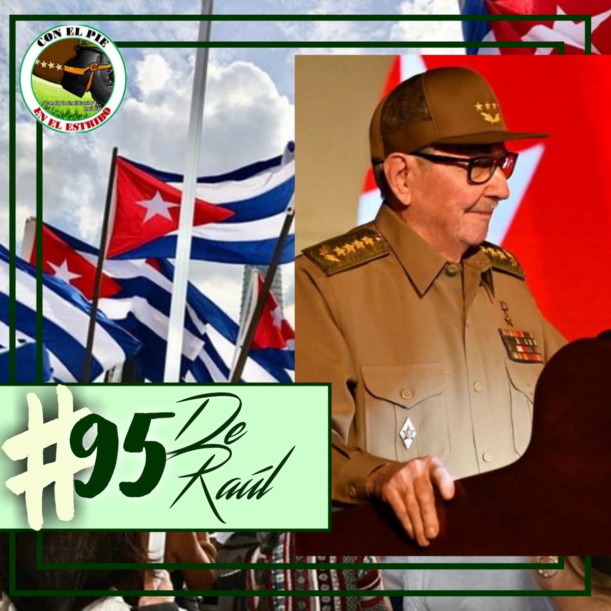 En tiempos difíciles como estos,  se mantiene vigente  el pensamiento político y militar del GE Raúl  Castro.  👇 

La unidad es nuestra principal arma estratégica; ha permitido a esta pequeña isla salir airosa en cada desafío ...
#CubaEstáFirme 
#95DeRaúl 
#ConElPieEnElEstribo