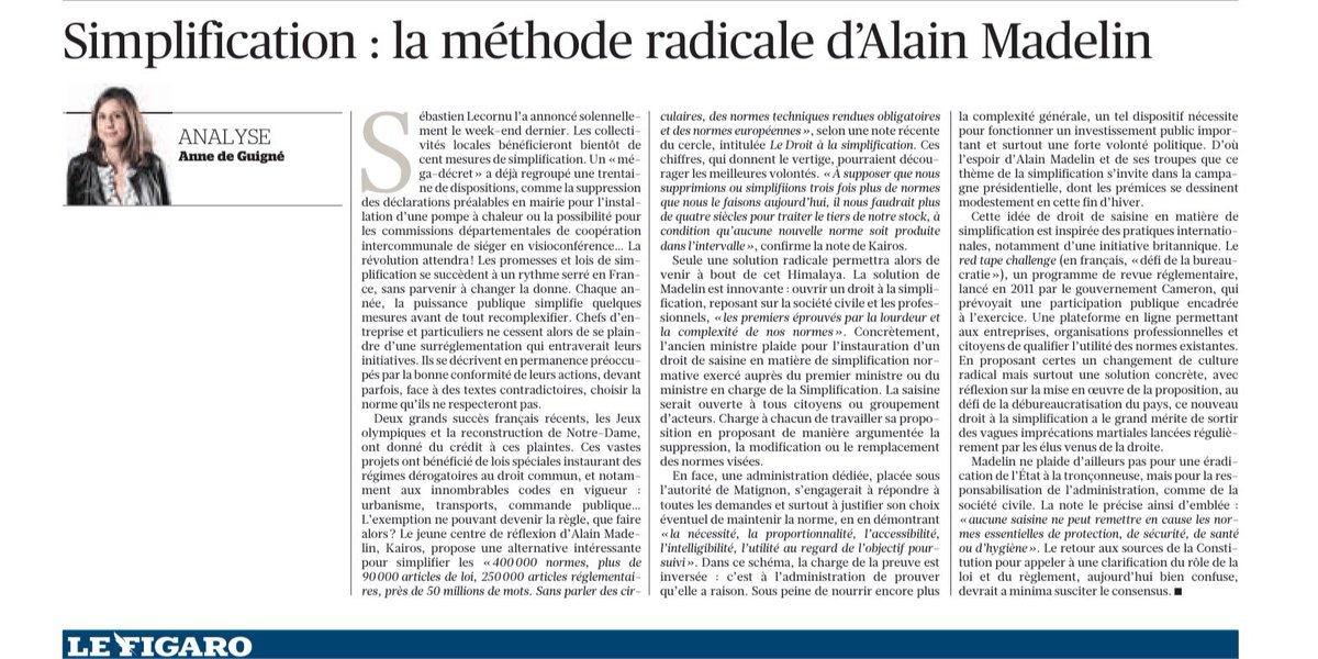 Alain Madelin tweet media
