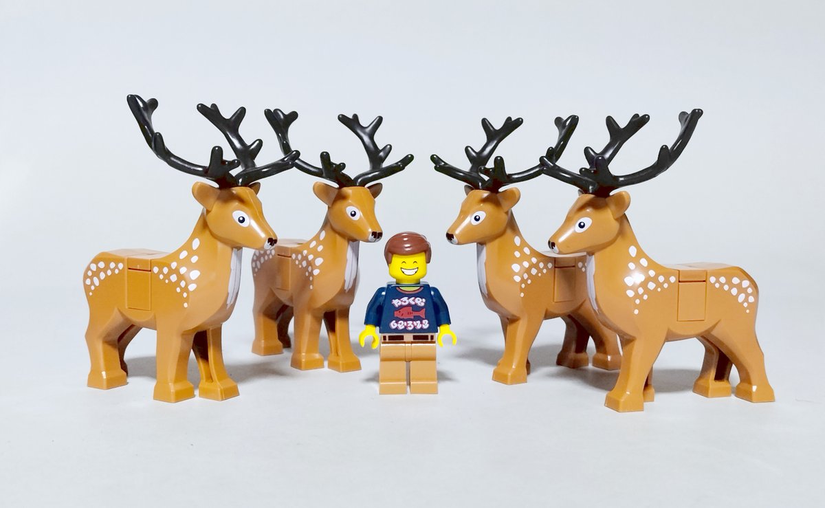 奈良公園っぽい情景用に鹿を購入したが、フィグと比べると結構デカいなw