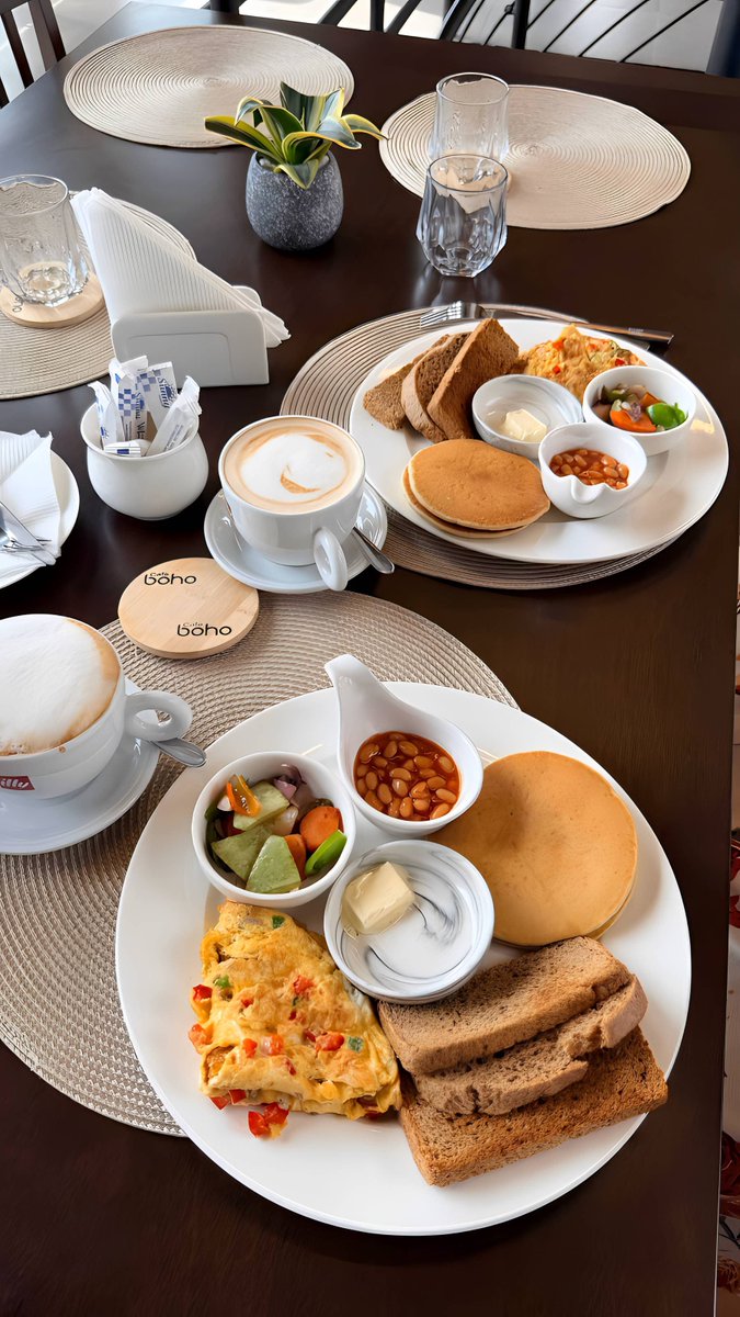 Quiet mornings, loud dreams. 🥞☕️