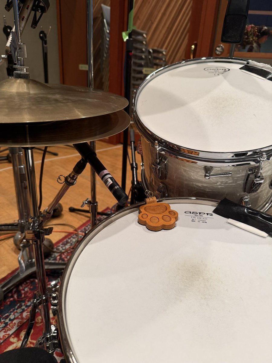 nobdrum58's tweet image. もう3月ですね
本日は午後からレコーディング
#recording 
#にくきゅう