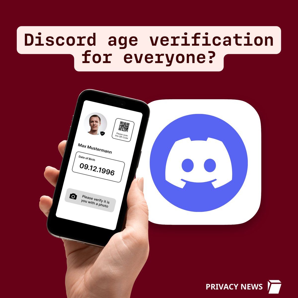 Due to the massive wave of backlash, Discord is postponing its global #AgeVerification until the second half of 2026.

Public backlash works, good job everyone. 👏

🚨But: Discord has not stopped its plan, just put it on hold.

👉 Learn here what's next &amp; how to protect your