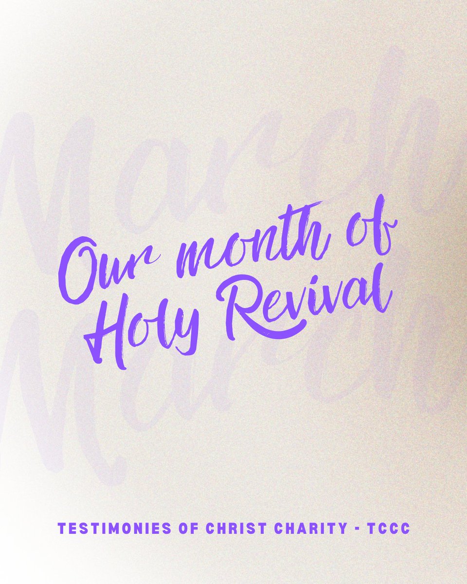 Testimonies of Christ Charity Center tweet media