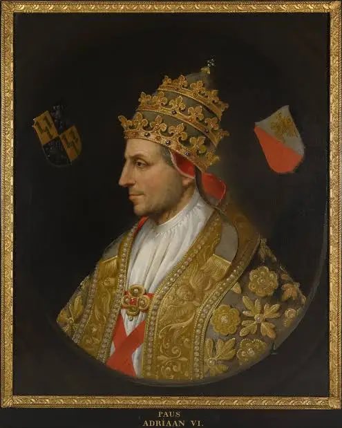 #OTD in 1459, Adriaan Florensz was born in Utrecht, the Netherlands. In January 1522 he became Pope Adrian VI, the only pope from the Low Countries and the last non-Italian pope until John Paul II.