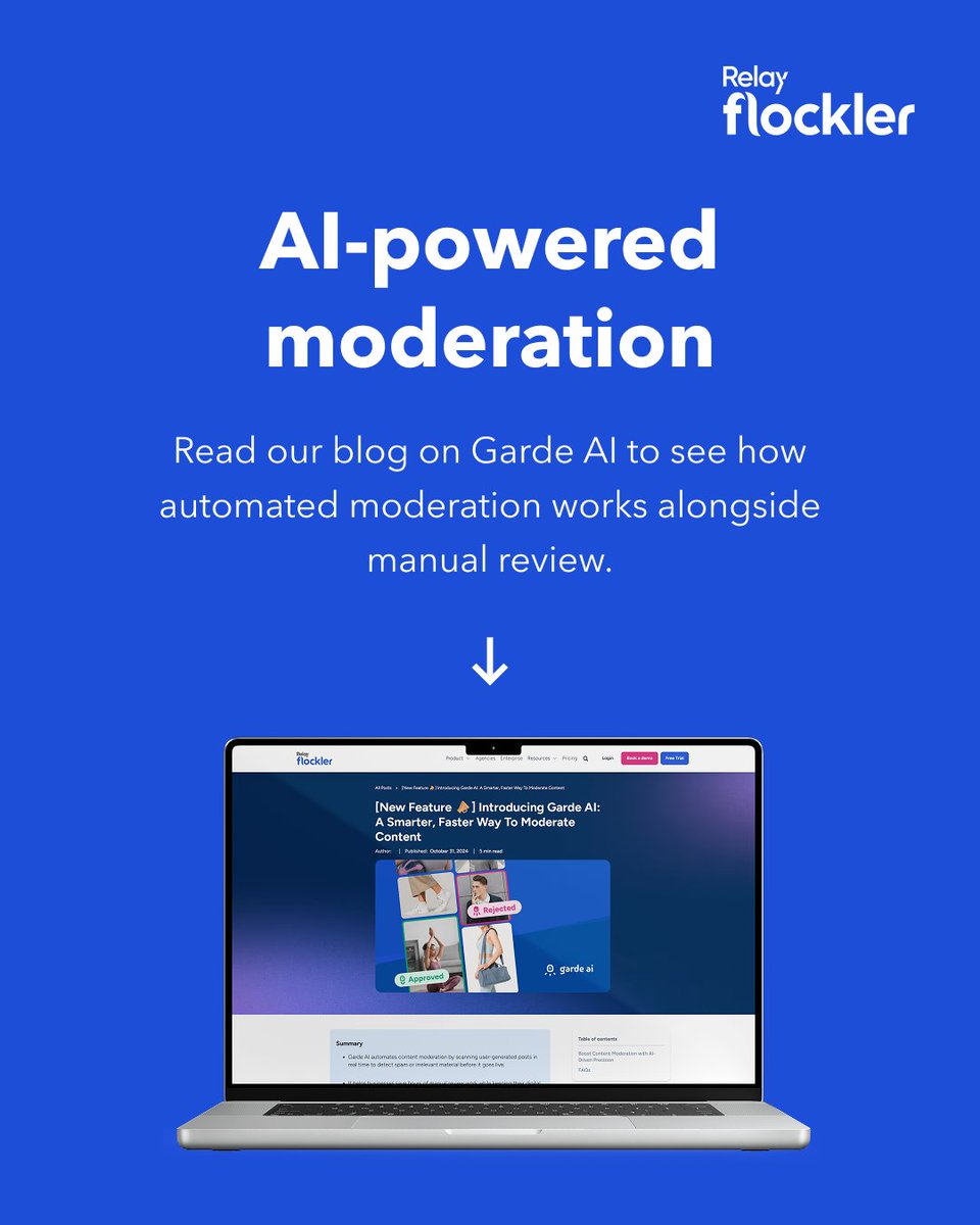 Flockler tweet media