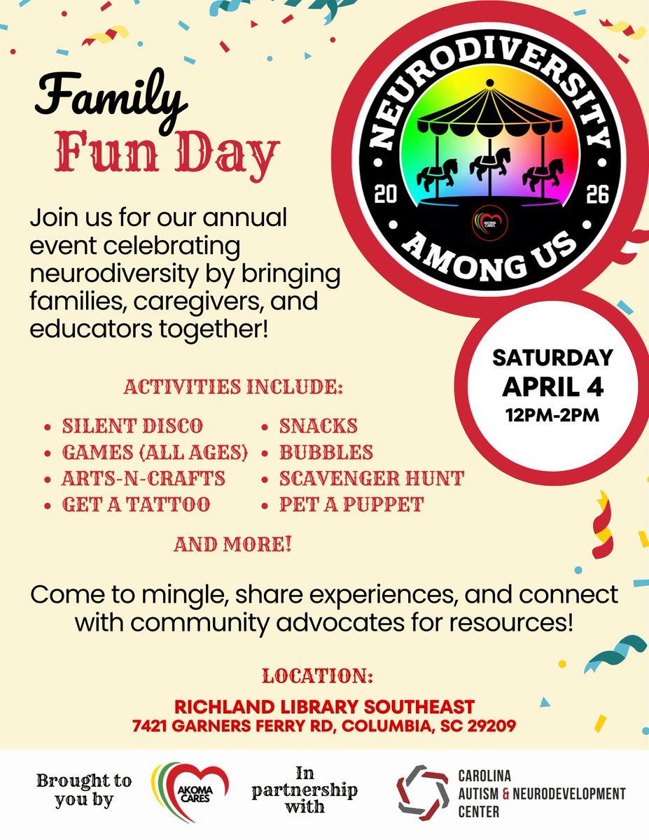 South Carolina Developmental Disabilities Council tweet media